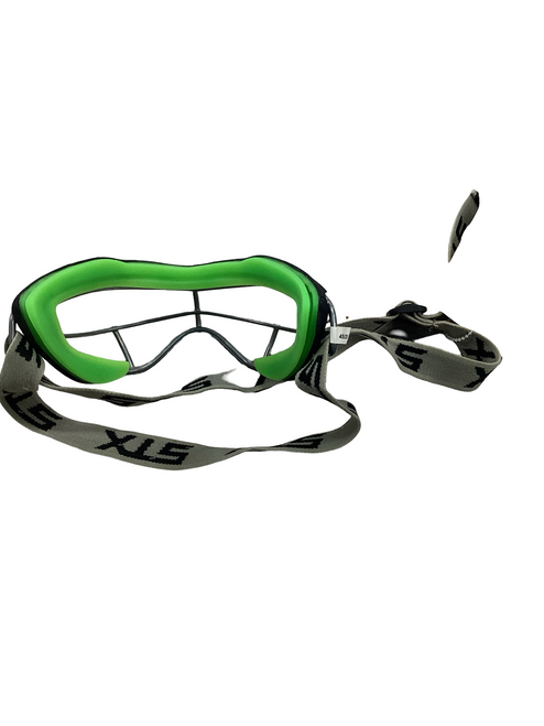 Vist Large View of Product Image Which is Used STX EYE PROTECTION Lacrosse Facial Protect Green Senior
