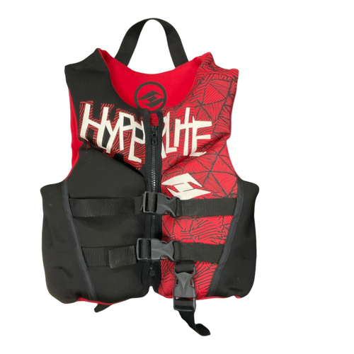 Vist Large View of Product Image Which is Used Hyperlite Child PFD Red Child 30-50