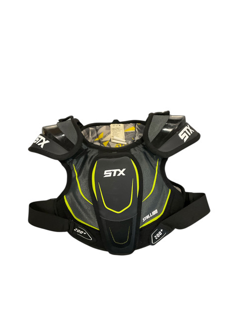 Vist Large View of Product Image Which is Used STX STALLION 200+ Lacrosse Shoulder Pads None MD