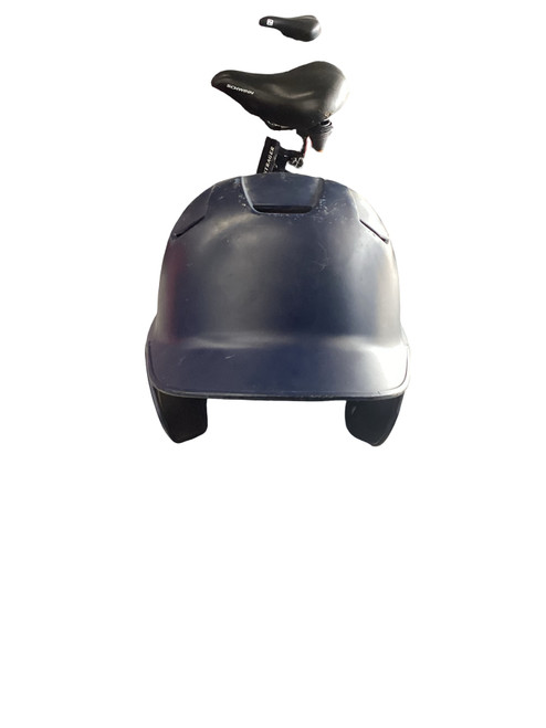 Vist Large View of Product Image Which is Used Easton BATING HELMET 6 3/4- 7 3/8 Batting Helmet No Mask Navy Blue M/L