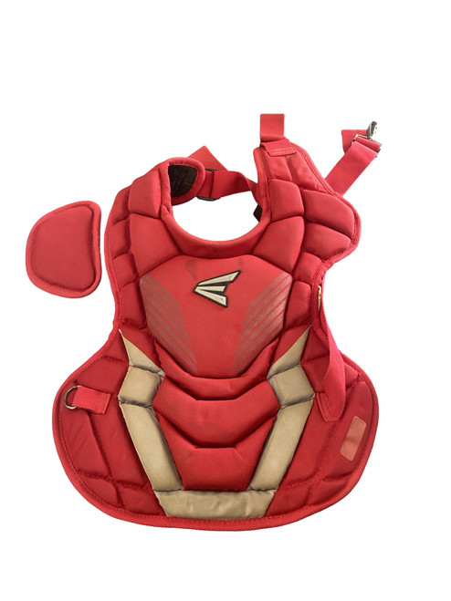 Vist Large View of Product Image Which is Used Easton GAMETIME CHEST PROTECTOR Catchers Chest Protector Red Youth
