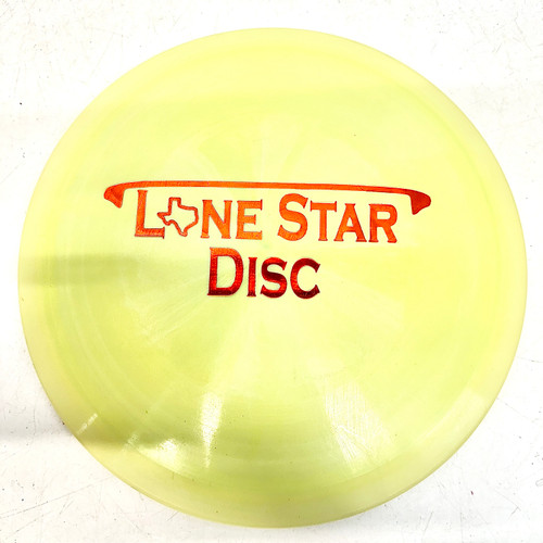 Vist Large View of Product Image Which is Used Lone Star Disc ALPHA GROWLER Disc Golf Driver Yellow 173g
