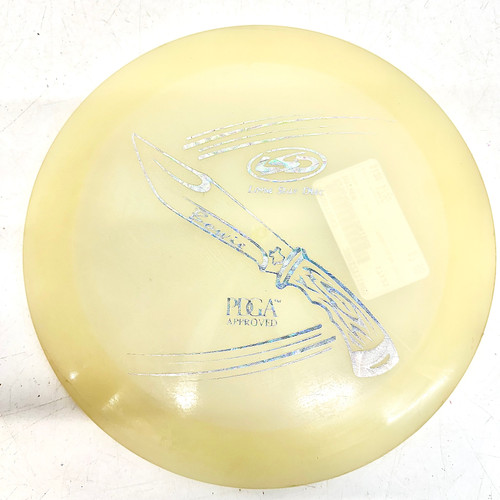Vist Large View of Product Image Which is Used Lone Star Disc GLOW BOWIE Disc Golf Driver Almond 173g
