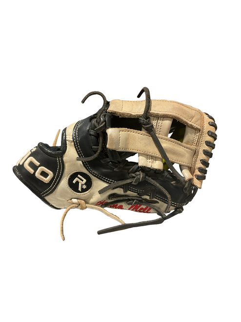Vist Large View of Product Image Which is Used RICO RH 1B MITT BB/SB First Base RH Throw Black 12"