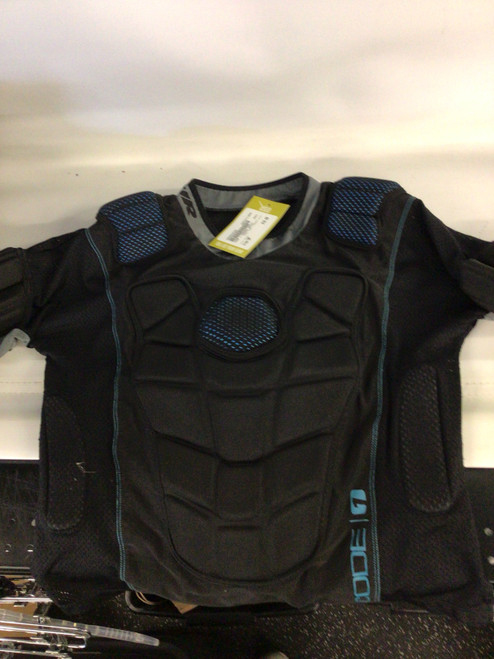 Vist Large View of Product Image Which is Used CODE 1 PADDED SHIRT FB Top Adult Black SM