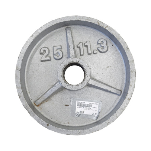 Vist Large View of Product Image Which is Used OLYMPIC PLATE 25LB Olympic Plate (Each) 25 lb