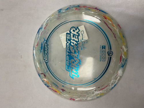 Vist Large View of Product Image Which is Used Discraft CAPTAINS THRASHER Disc Golf Driver Purple