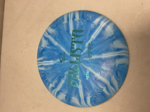 Vist Large View of Product Image Which is Used Latitude 64 BALLISTA Disc Golf Driver Royal Blue