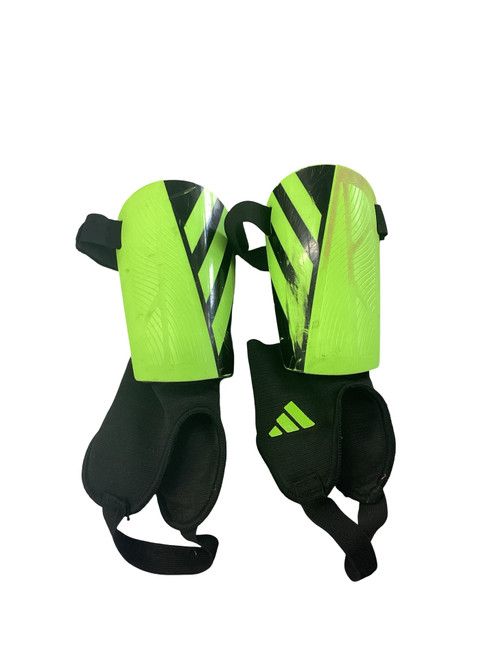 Vist Large View of Product Image Which is Used Adidas Soccer Shin Guards Junior Yellow MD