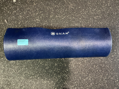 Vist Large View of Product Image Which is Used Gaiam Yoga Mat Navy Blue