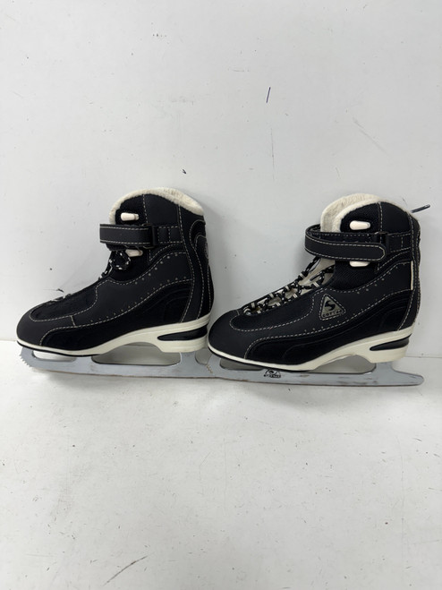 Vist Large View of Product Image Which is Used Jackson SOFTEC Girls Softboot Skate Black Junior 04