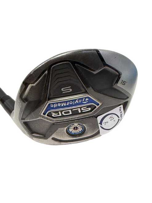 Vist Large View of Product Image Which is Used Taylormade SLDR S Mens 15deg Fairway Wood RH 3 Wood 43" w/ Speeder 65g R-Flex Shaft