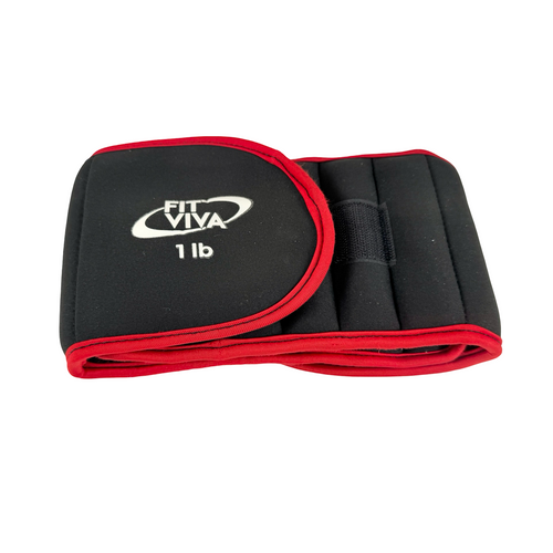 Vist Large View of Product Image Which is Used FIT VIVA Ankle Weights Set of 2- 1 lb each