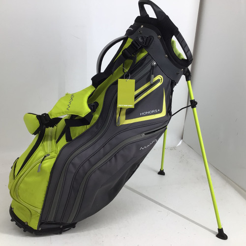 Vist Large View of Product Image Which is Used Maxfli HONORS+ 14 WAY STAND BAG Mens Stand Bag Optic Yellow