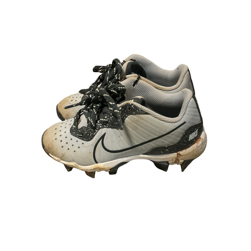 Vist Large View of Product Image Which is Used Nike FAST FLEX BB/SB Cleats Grey Youth 11.0