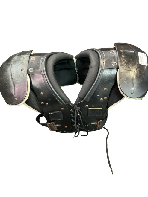 Vist Large View of Product Image Which is Used Rawlings FB SHOULDER PADS FB Shoulder Pads Black MD