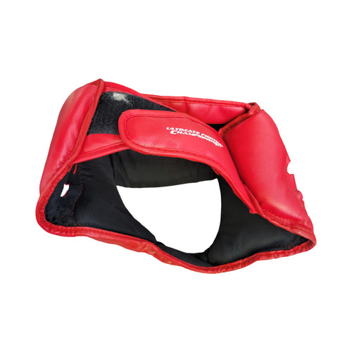 Vist Large View of Product Image Which is Used UFC Boxing Headgear Red