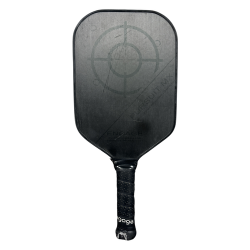 Vist Large View of Product Image Which is Used Engage PURSUIT MX Pickleball Paddle Black