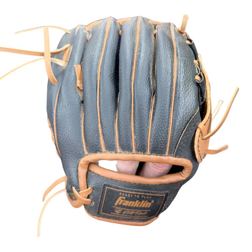 Vist Large View of Product Image Which is Used Franklin RTP BB/SB Glove RH Throw None 8"
