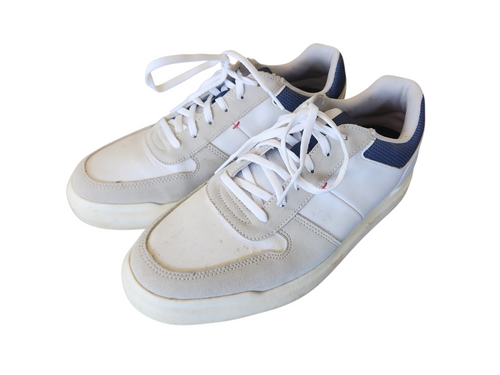 Vist Large View of Product Image Which is Used Foot Joy Mens Golf Shoes White Senior 10