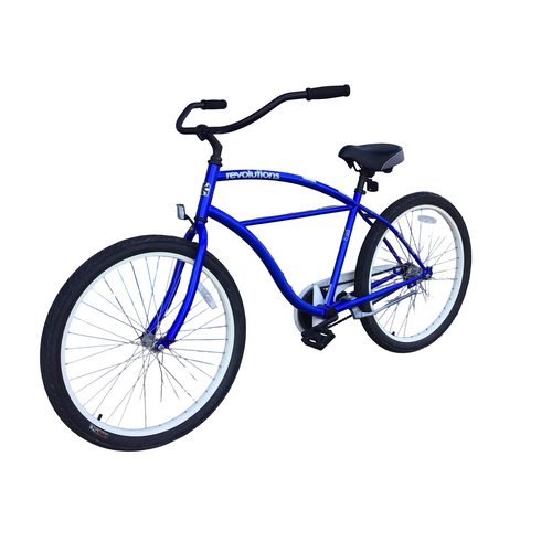 Vist Large View of Product Image Which is Used Sun REVOLUTIONS Cruiser Bike Womens Royal Blue 17-18" - MD  Frame