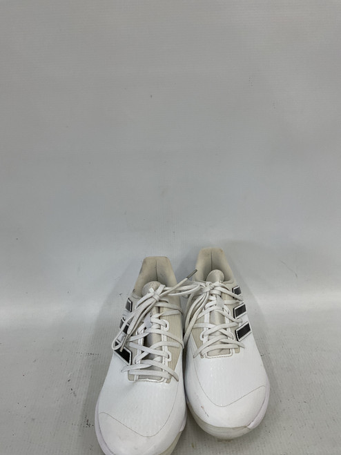 Vist Large View of Product Image Which is Used Adidas ADIZERO BB/SB Cleats White Junior 04.5