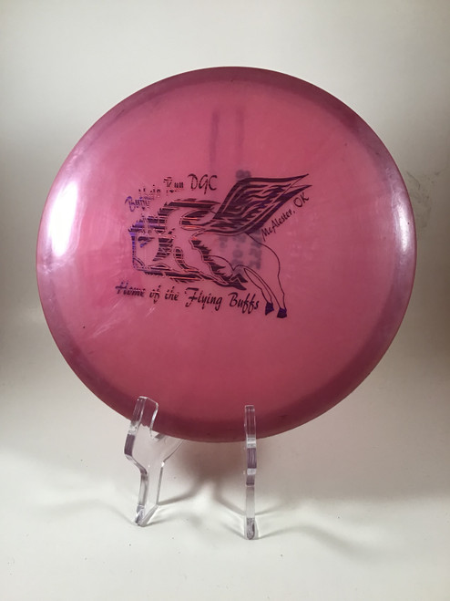 Vist Large View of Product Image Which is Used Legacy PINNACLE GAUGE Disc Golf Mid Range Purple 169g