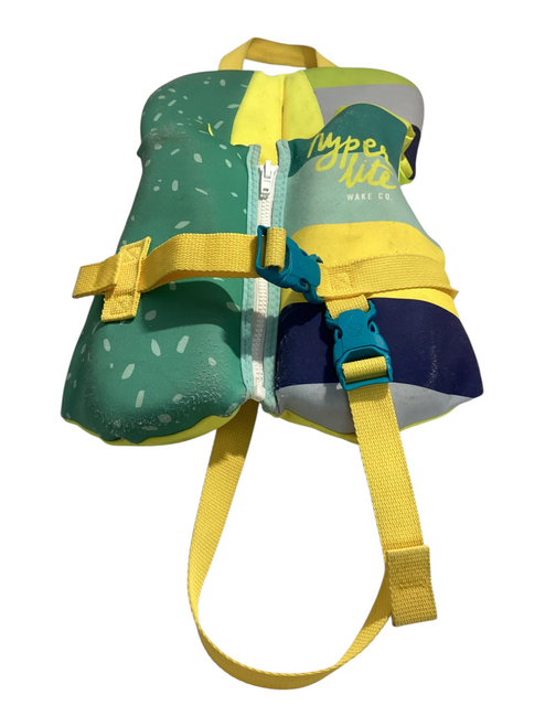Vist Large View of Product Image Which is Used Hyperlite Child PFD Green Child 30-50