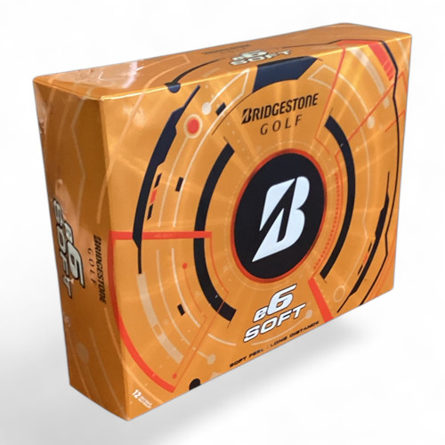Vist Large View of Product Image Which is Bridgestone E6 SOFT 12 Pack - Golf Balls