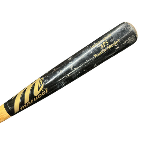 Vist Large View of Product Image Which is Used Marucci AP5 YOUTH BB/SB Wood Bat 28"