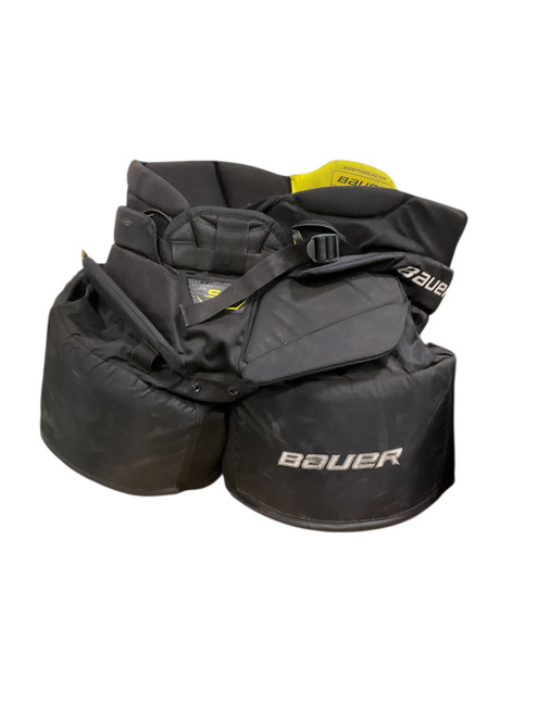 Vist Large View of Product Image Which is Used Bauer SUPREME S29 Inter Goalie Pant Black MD