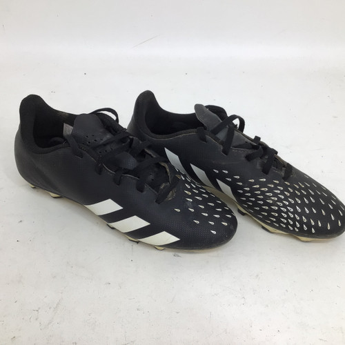 Vist Large View of Product Image Which is Used Adidas PREDATOR FREAK.4 JR 4.5 SOCCER CLEAT Soccer Cleats Black Junior 04.5