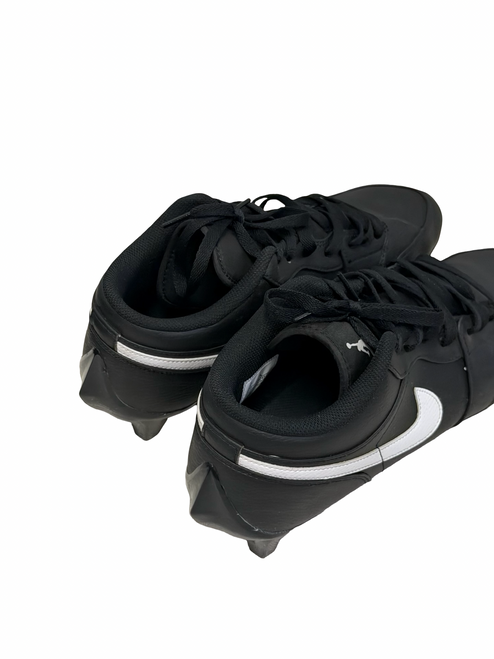 Vist Large View of Product Image Which is Used Nike JORDAN 1 LOW TD FJ6245-001 Mens Football Cleats Black Size 13 - Excellent