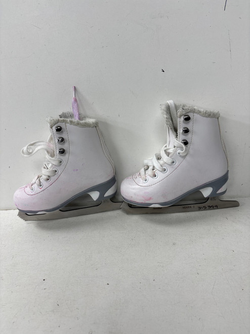 Vist Large View of Product Image Which is Used Jackson CAMEO 1500 Girls Figure Skate White Youth 10.0