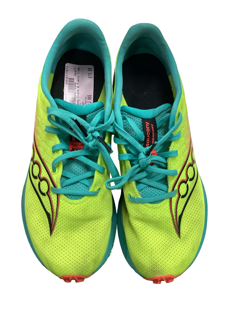 Vist Large View of Product Image Which is Used Saucony Track & Field Cleats Jr Yellow Junior 06.5