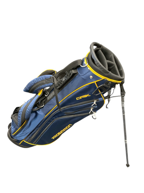 Vist Large View of Product Image Which is Used Prosimmon DRK STAND BAG Mens Stand Bag Navy Blue