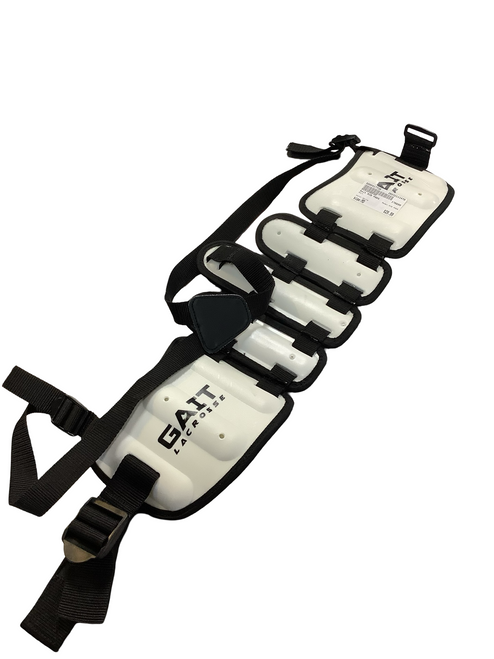 Vist Large View of Product Image Which is Used Gait RIB PADS Lacrosse Rib Pads White MD