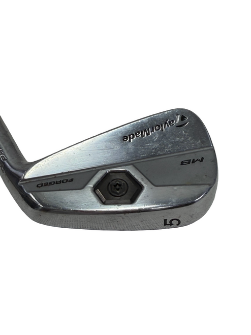 Vist Large View of Product Image Which is Used Taylormade MB FORGED Tour Preferred Mens Individual Iron RH 5 Iron 38" w/ Dynamic Gold S300 Shaft