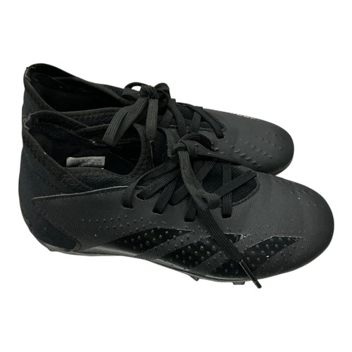 Vist Large View of Product Image Which is Used Adidas PREDATOR Soccer Cleats Black Youth 12.0