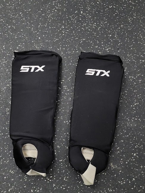 Vist Large View of Product Image Which is Used STX SHIN GUARDS FH Shin Guards Black 12"