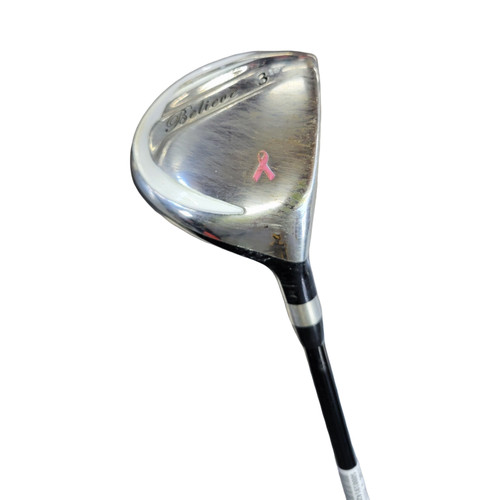 Vist Large View of Product Image Which is Used BELIEVE 3 WOOD LADIES FLEX GRAPH Womens Fairway Wood RH 3 Wood