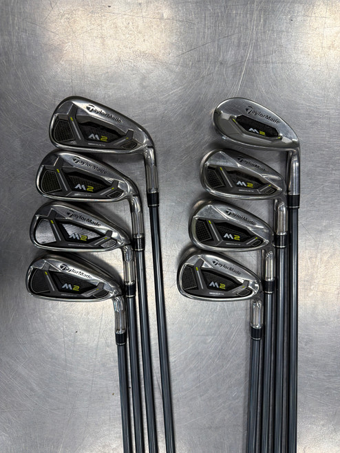 Vist Large View of Product Image Which is Used Taylormade M2 2017 Mens Iron Set RH 4I-SW