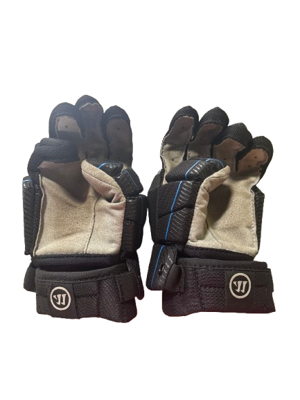 Vist Large View of Product Image Which is Used EVO EVO RISE JR GLOVE Lacrosse Gloves Junior Black SM