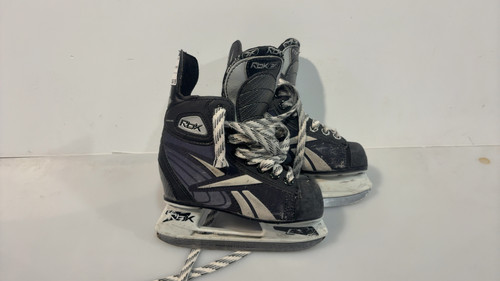 Vist Large View of Product Image Which is Used Reebok SKT YTH 10 Youth Hockey Skate Youth 10.0