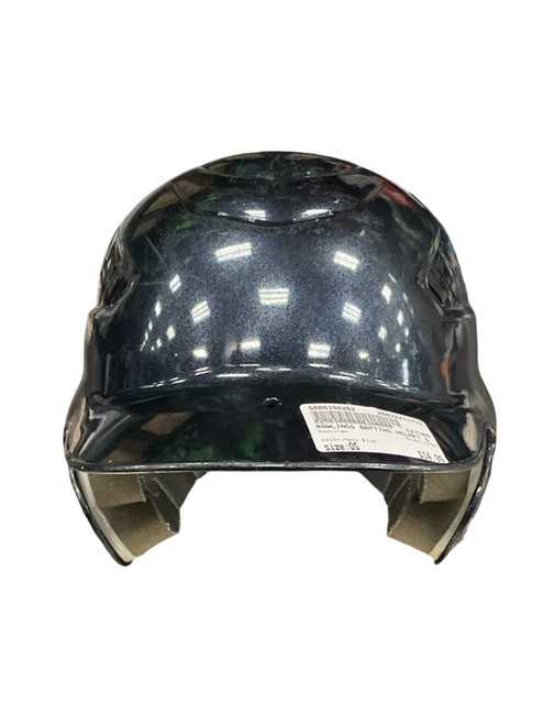 Vist Large View of Product Image Which is Used Rawlings CFBH Batting Helmet No Mask Navy Blue One Size