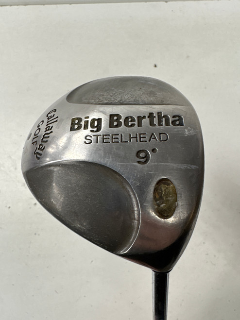Vist Large View of Product Image Which is Used Callaway BIG BERTHA STEELHEAD Mens Driver RH 9.0 Degree