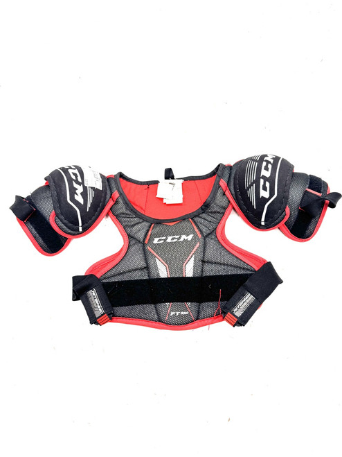 Vist Large View of Product Image Which is Used CCM FT350 Youth Shoulder Pads MD