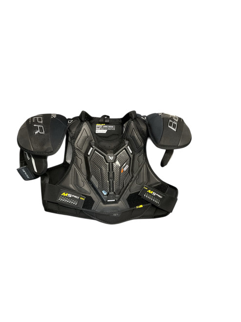 Vist Large View of Product Image Which is Used Bauer SUPREME M5 PRO INT LG SP Intermediate Shoulder Pads LG