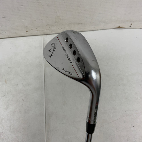 Vist Large View of Product Image Which is Used Callaway MACK DADDY 4 S GRIND Golf Wedge Mens RH 56 Degree