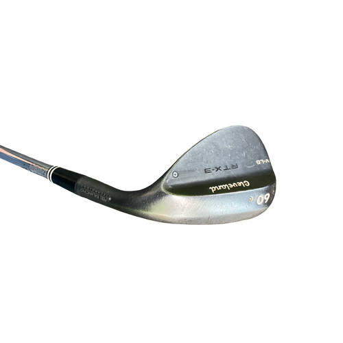 Vist Large View of Product Image Which is Used Cleveland RTX-3 V-LG Golf Wedge Mens RH 60 Degree